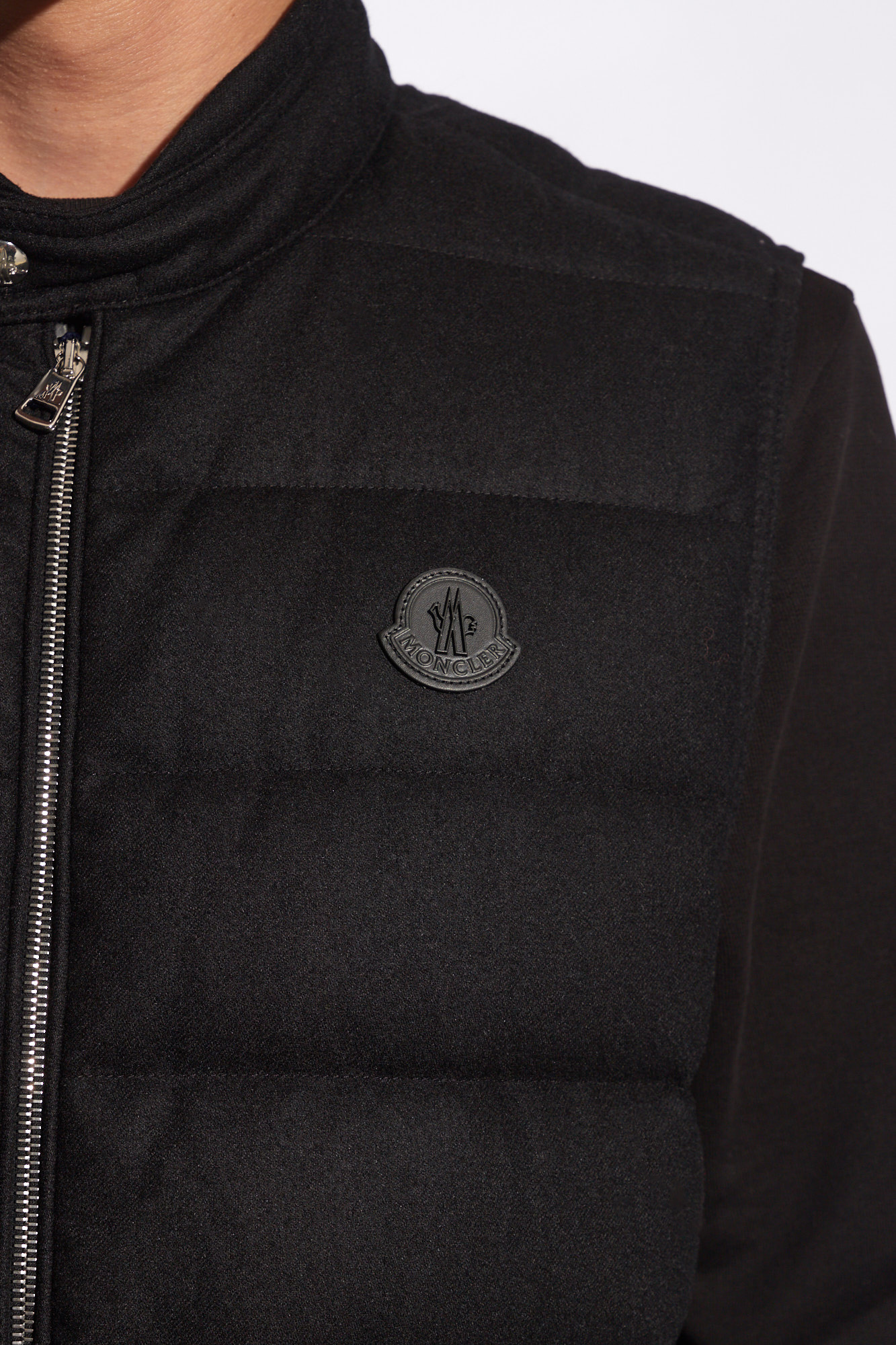 Moncler fleece deals vest